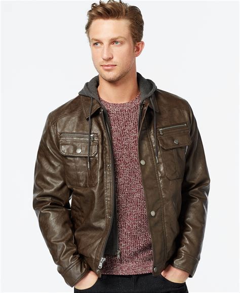 fake michael kors coat - Michael Kors leather jacket men.